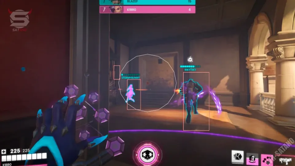 Overwatch hacks cheat menu with soft aim FOV and bone priority