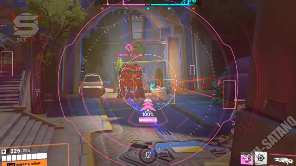 Overwatch hacks gameplay — team fight combat overview